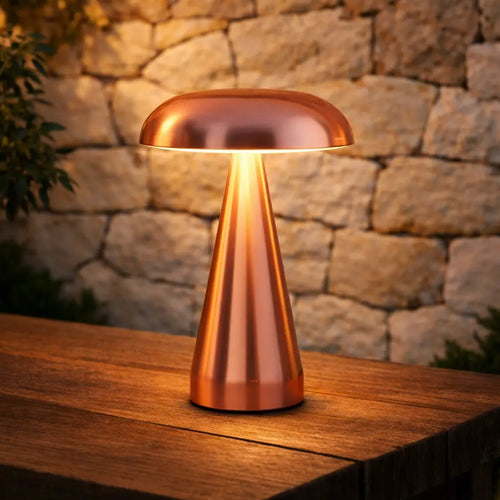 Lampe d'ambiance extérieure rechargeable Studio Retro