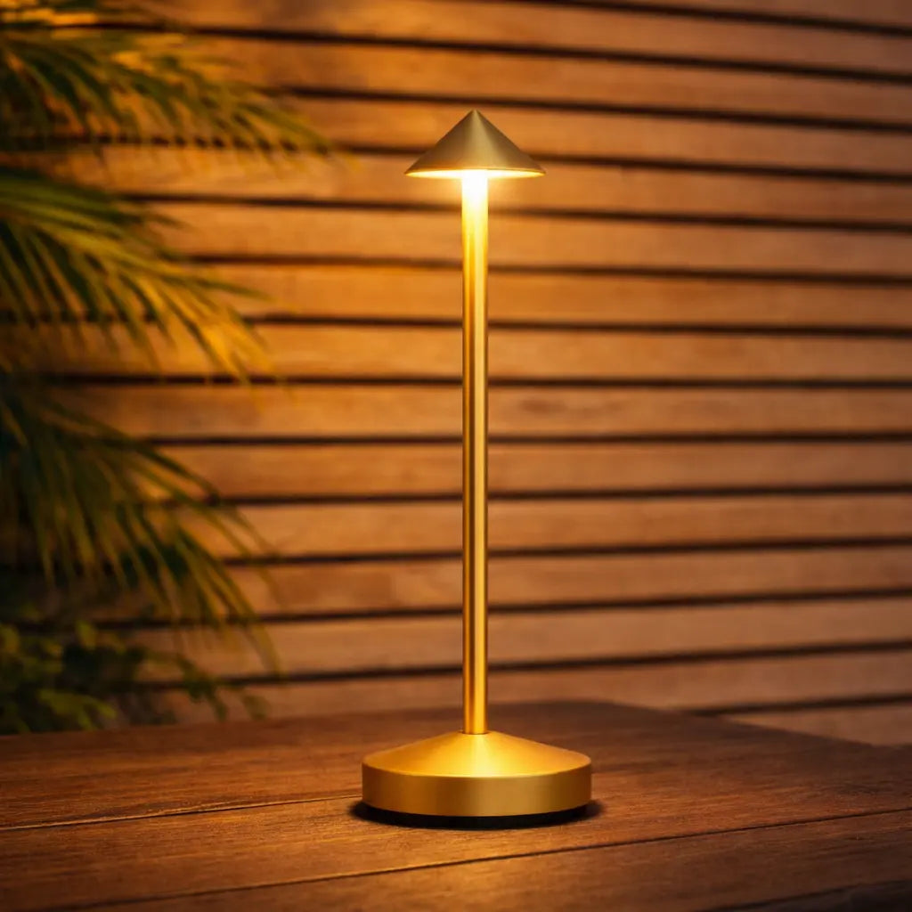 Lampe nomade extérieure design aluminium Studio Retro