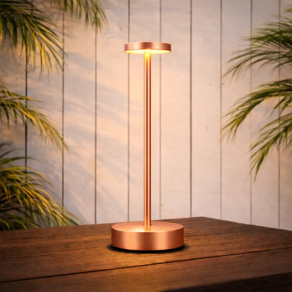 Lampe extérieure tactile rechargeable Studio Retro